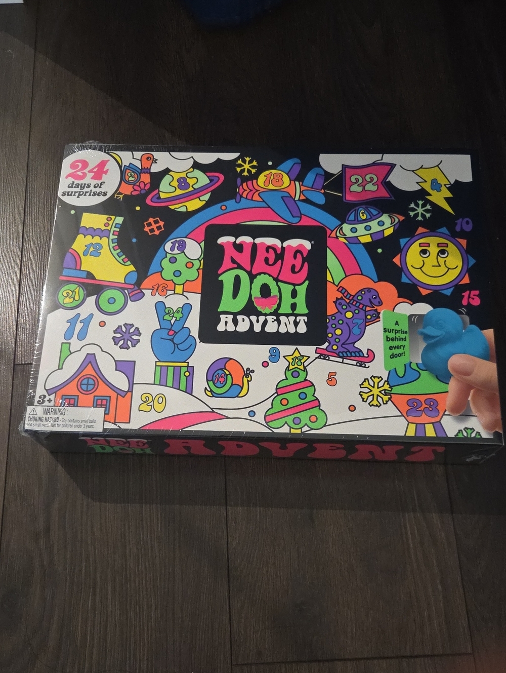 Rare Needoh Advent Calendar Christmas Nee Doh Schylling